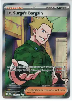 Lt. Surge's Bargain - 170/132 - 170/132 - ME01: Mega Evolution - Ultra Rare - NM - Image 1