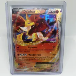 Pokemon TCG Delphox EX Holo Ultra Rare Black Star Promo Card XY19 - Image 1