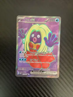 Pokemon TCG Jynx EX 191/165 Sv: Scarlet & Violet 151 Full Art Holo Full Art NM - Image 1