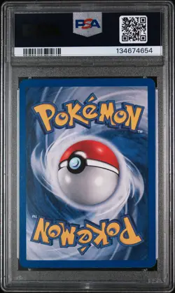 2000 POKEMON GYM CHALLENGE HOLO #1 BLAINE'S ARCANINE PSA 7 - Image 2