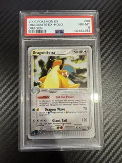 Dragonite ex 90/97 Holo Rare 2003 Pokemon EX Dragon English PSA 8 NM New Cert - Image 1