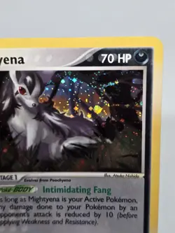 Pokemon TCG Mightyena EX Ruby & Sapphire 10/109 Holo Rare! WOTC Vintage SWIRL!! - Image 2
