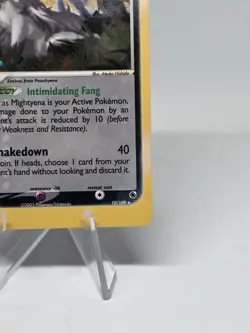 Pokemon TCG Mightyena EX Ruby & Sapphire 10/109 Holo Rare! WOTC Vintage SWIRL!! - Image 5
