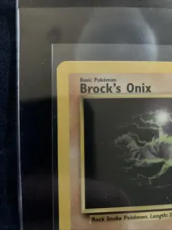 🪨Brock's Onix 021/132 Gym Heroes Regular Unlimited -Pokemon TCG Lp - Image 2