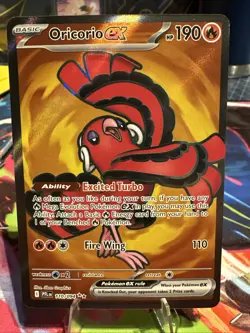 Pokemon Oricorio ex 110/094 Phantasmal Flames Holo TCG - Image 1