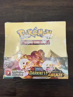 Pokemon TCG Sword & Shield Darkness Ablaze English Booster Box - Image 1