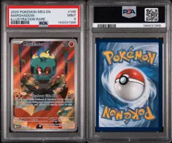 2025 POKEMON MEG EN-MEGA EVOLUTION ILLUSTRATION RARE #146 MARSHADOW PSA 9 - Image 3