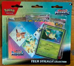 Pokemon Tech Sticker Lot of 4 Ascended Heroes Prismatic Black Bolt Paldean Fates - Image 3