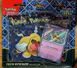 Pokemon Tech Sticker Lot of 4 Ascended Heroes Prismatic Black Bolt Paldean Fates - Image 5