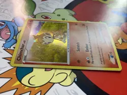 Pokemon TCG Chimchar 76/130 Cosmos Holo Common Diamond & Pearl Base LP Swirl - Image 2