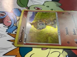 Pokemon TCG Chimchar 76/130 Cosmos Holo Common Diamond & Pearl Base LP Swirl - Image 3