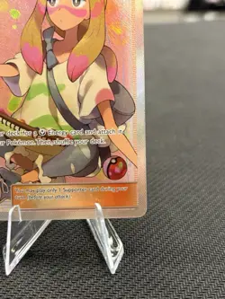 Mina 211/214 SM-Lost Thunder Full Art Ultra Rare Trainer Holo Pokemon TCG - Image 4