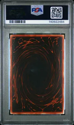 2003 YU-GI-OH! GAME BOY ADVANCE-SECRET RARE SLIFER THE SKY DRAGON PSA 8 - Image 2
