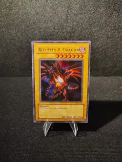 Red-Eyes B. Dragon JMP-002 Ultra Rare *DAMAGED* Yu-Gi-Oh! PENNY START - Image 2