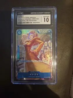 2024 Japanese One Piece Inazuma EB01-022 Alt Art PSA 10 Gem Mint - Image 1