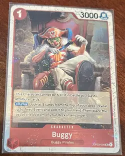 Buggy OP03-008 -The Best- Vol. 2 Pirate Foil - Image 1