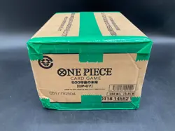 #1 One Piece Japanese OP-07 500 Years in the Future Booster Box Case Sealed - Image 3