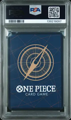 2025 ONE PIECE OP11-A FIST OF DIVINE SPEED ALTERNATE ART #080 GEAR TWO PSA 10 - Image 2