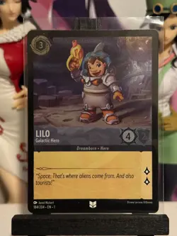 Disney Lorcana Lilo Galactic Hero 184/204 The First Chapter Foil! - Image 1
