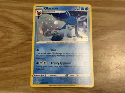 Pokemon Sword & Shield Glaceon Promo SWSH192 Card - Image 1