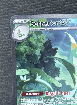 Serperior EX Sir 164/086 Black Bolt English Card Pack Fresh/Mint - Image 2