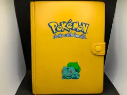 Vintage Pokemon Gotta Catch 'Em All! Bulbasaur Pokemon Card Binder - Image 1