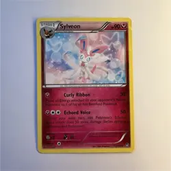 Pokemon Sylveon Pink Card 72/111 XY - Furious Fists Rare Regular Stage 1 90 HP - Image 1