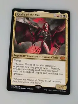MTG Magic the Gathering Kaalia of the Vast Card #235 Double Masters 2022 NM - Image 1