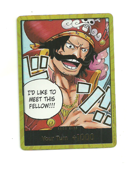 One Piece TCG English OP13 GOLD Don!! Card - Carrying On His Will - Image 1