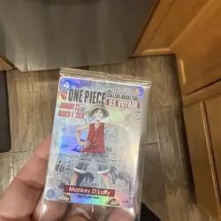 One Piece Monkey.D.Luffy College Basketball US Voyage Card & Poster (Gonzaga) - Image 3