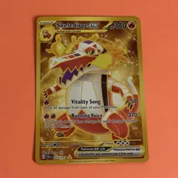 Pokemon Skeledirge EX TCG Holo Hyper Rare Card Paldea Evolved 272/193 - Image 1