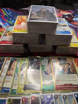 One Piece CCG Lot OP13 Carry On His Will 500+ Cards C/UC/R/SR - Image 2