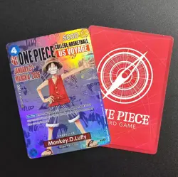 One Piece Monkey.D.Luffy [College Basketball Card] - Image 3