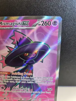 Mismagius ex 112/094 Ultra Rare Full Art NM Pokemon Card Phantasmal Flames PFL - Image 2