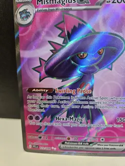 Mismagius ex 112/094 Ultra Rare Full Art NM Pokemon Card Phantasmal Flames PFL - Image 4