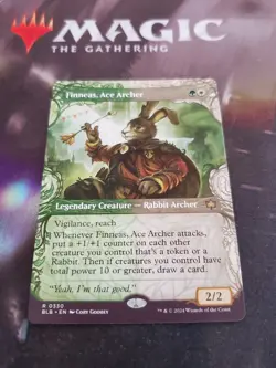 Mtg. Finneas, Ace Archer. Showcase. Bloomburrow. Nm - Image 1