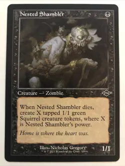 MTG Modern Horizons 2 Nested Shambler Retro Frame 399 NM - Image 1