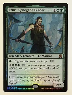 Ezuri, Renegade Leader Duel Decks: Elves vs. Inventors Non-Foil MTG NM - Image 1
