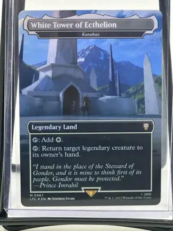 MTG Commander: LOTR White Tower of Ecthelion (Karakas) 367 - Image 1