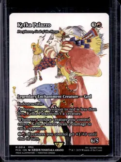 2025 Magic The Gathering Final Fantasy Kefka Palazzo Borderless Mythic #0014 - Image 1
