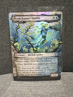 Deepchannel Duelist (Showcase) Lorwyn Eclipsed Foil - Image 1