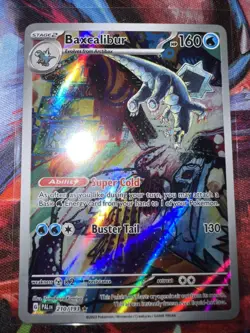 Baxcalibur 210/193 Sv02: Paldea Evolved Illustration Rare Pokemon TCG NM - Image 1