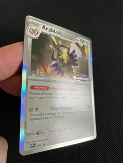 Pokemon TCG Aegislash SVP060 Scarlet&Violet - Paradox Rift Promo Staff #2 - Image 2
