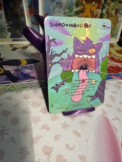 Pokederp Holo ShadowBud Big Boy Gengar JWillyGuy Pokemon “Fan Art” Non TCG - Image 2