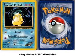 2000 Pokemon, Gym Challenge, #99/132 Sabrina's Psyduck, Common (b) - Image 1
