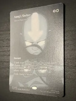 Aang's Shelter - Teferi's Protection 0007 Borderless Avatar: The Last Airbender - Image 2