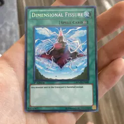 Dimensional Fissure secret rare RYMP-EN081 Ra Yellow Mega Pack 1st Edition - Image 1