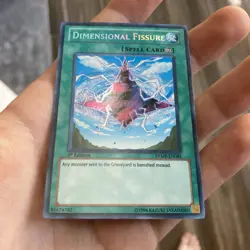 Dimensional Fissure secret rare RYMP-EN081 Ra Yellow Mega Pack 1st Edition - Image 2