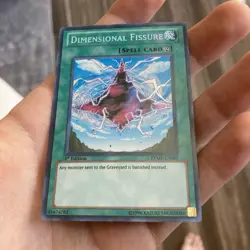 Dimensional Fissure secret rare RYMP-EN081 Ra Yellow Mega Pack 1st Edition - Image 3