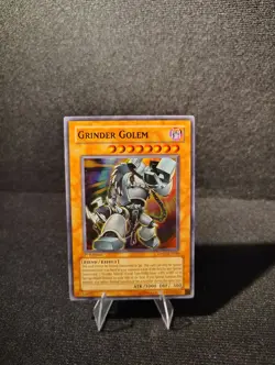 Grinder Golem DP07-EN009 1st Edition Heavy Play Yu-Gi-Oh! TCG PENNY START - Image 1